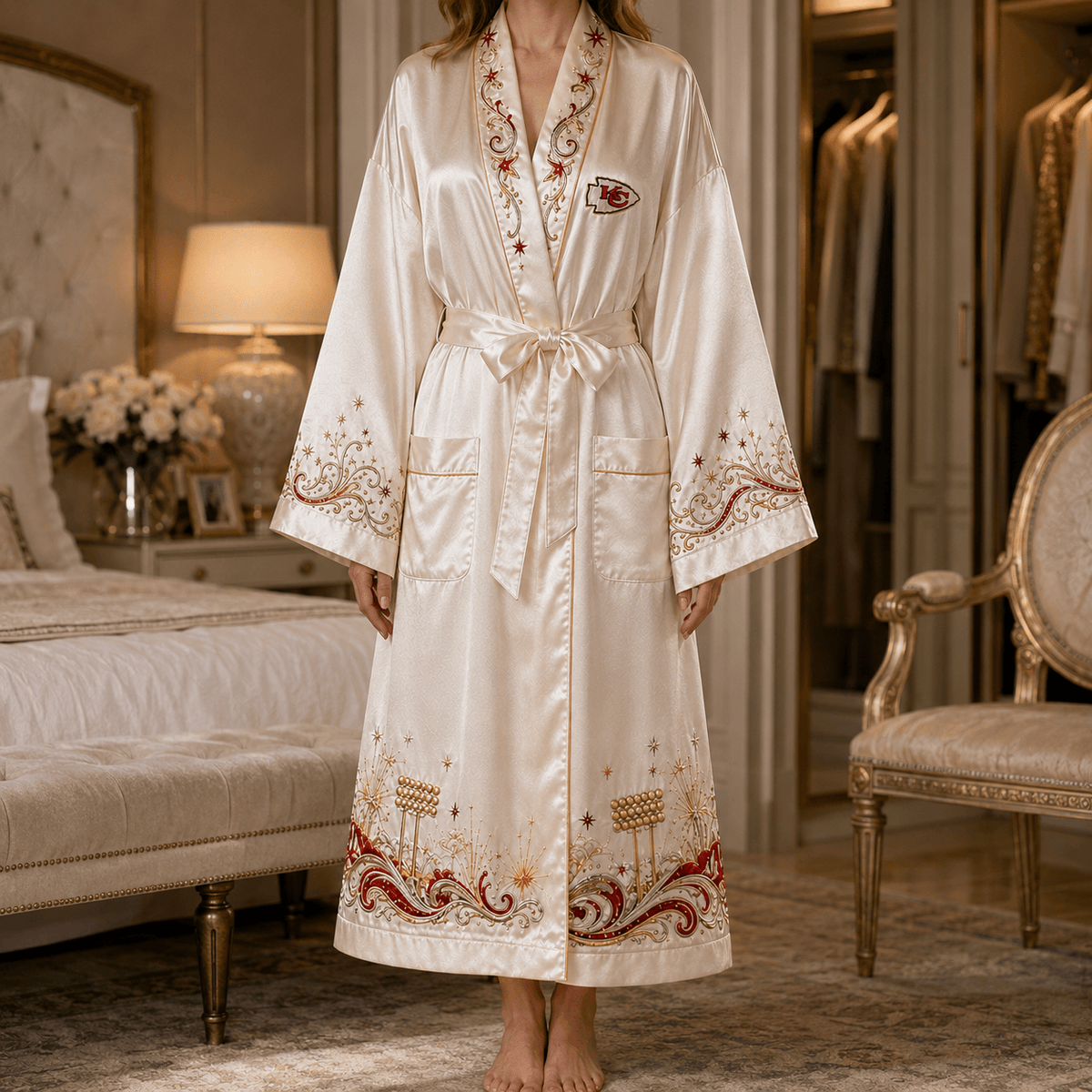 PREMIUM KCC Satin Robe NVH