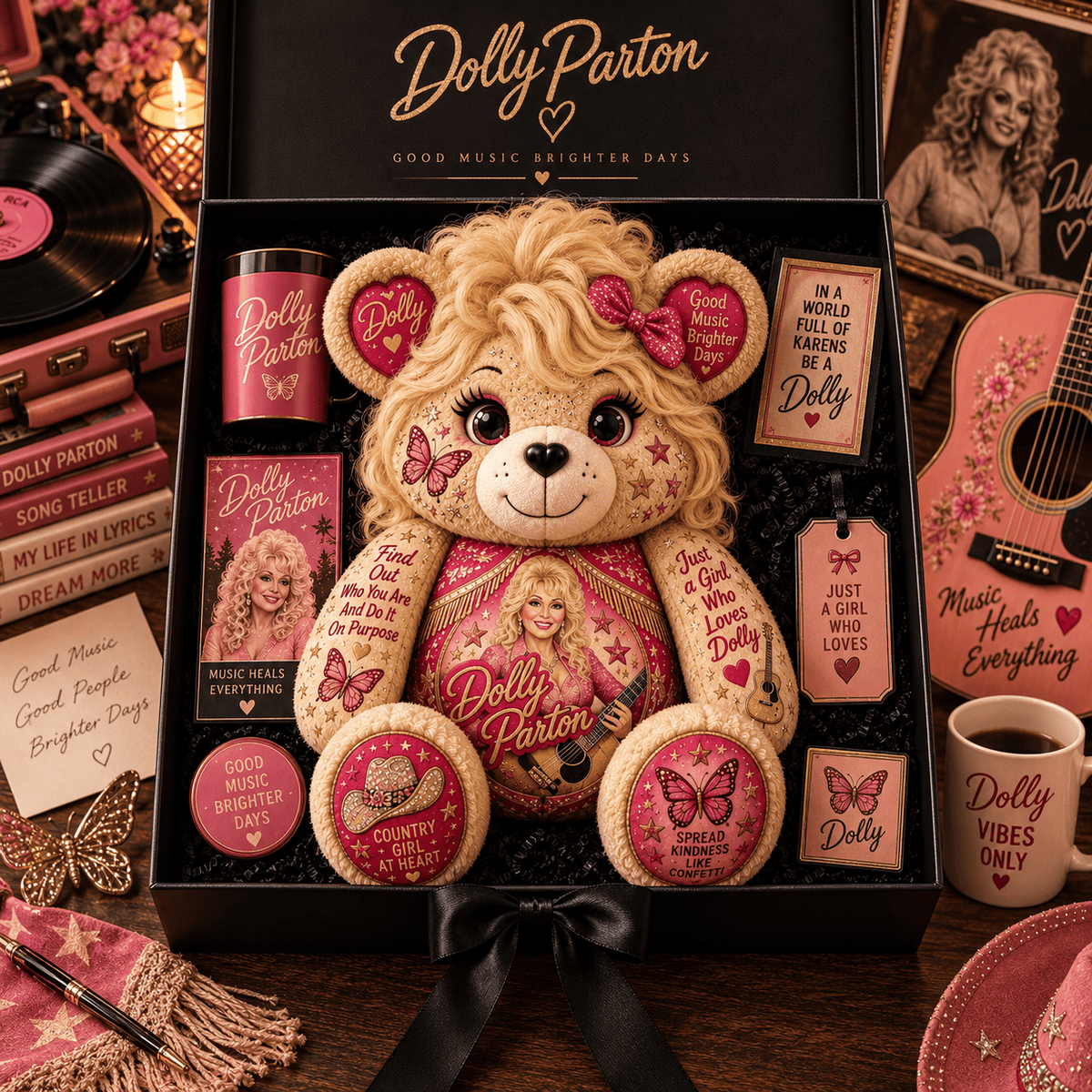 DLPT Bear Custom Shaped Pillow