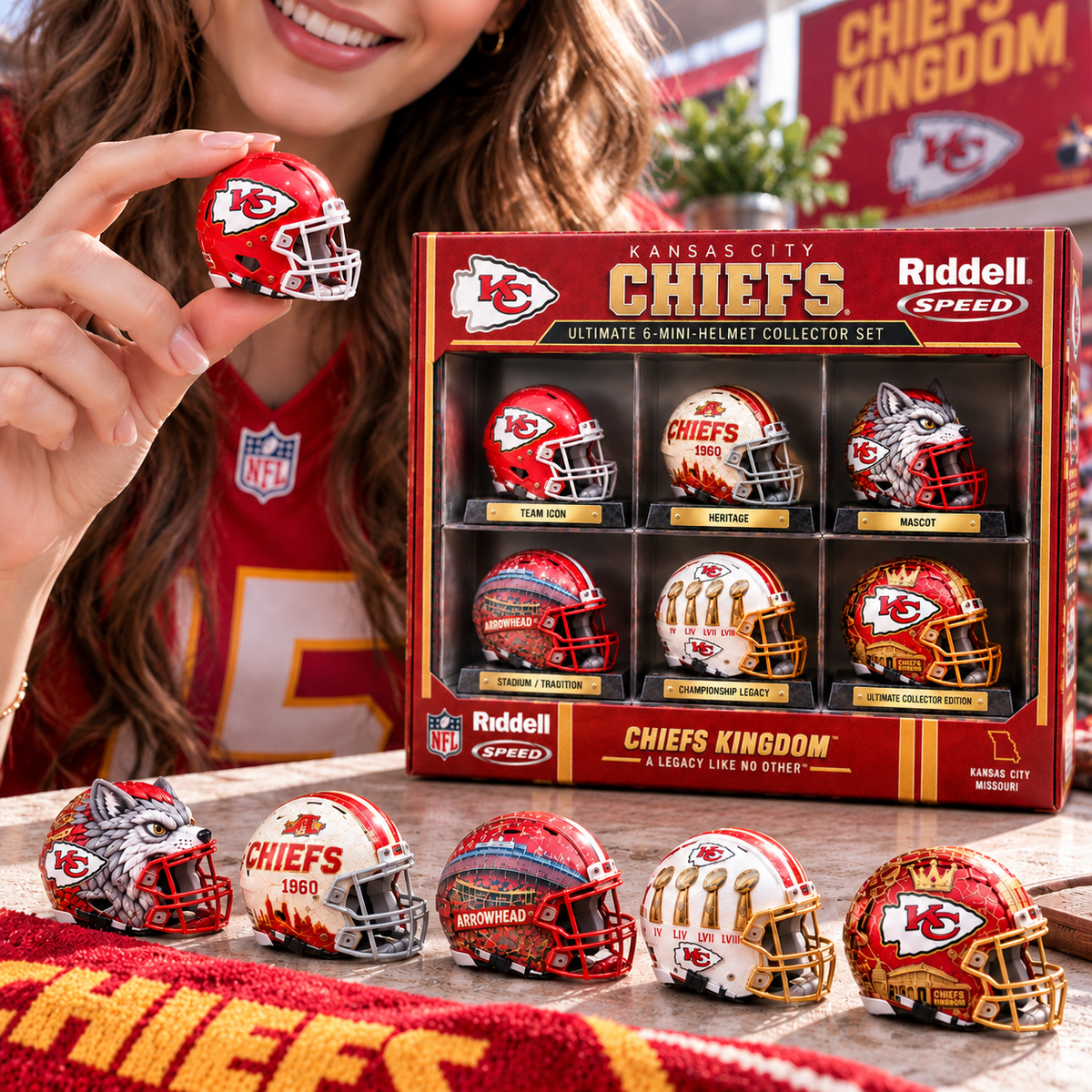 Premium KCC Mini Helmet Collection LNTH