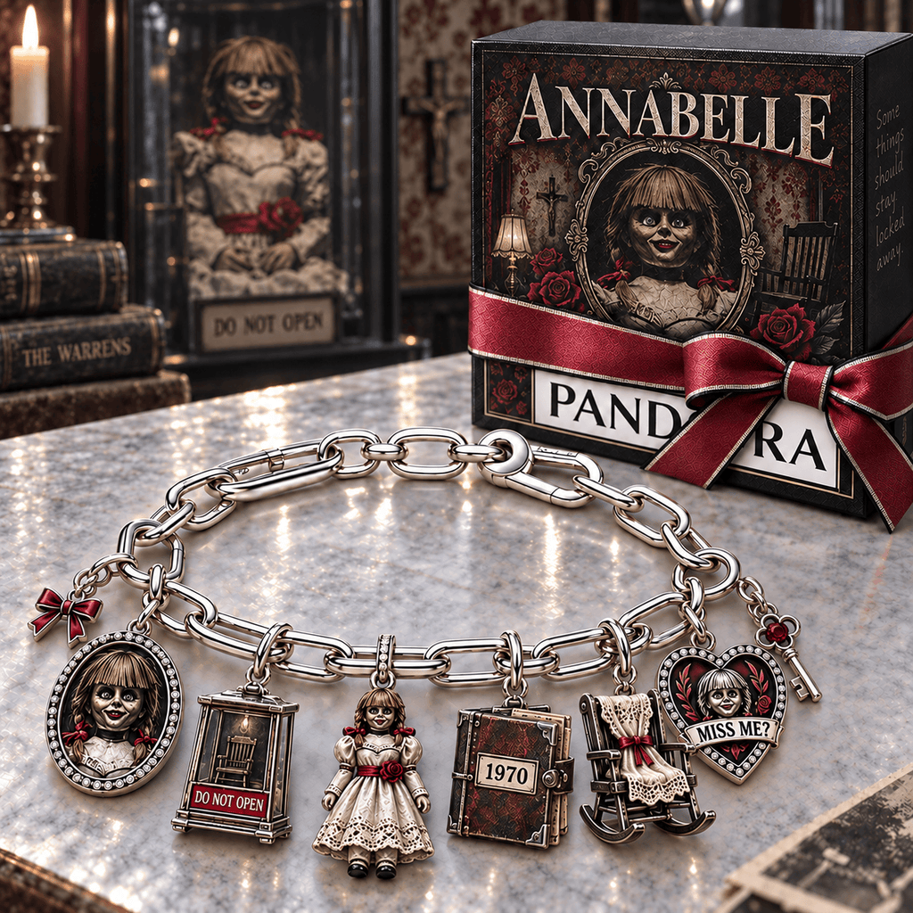 ANBL Silver Charm Bracelet Set NTVA