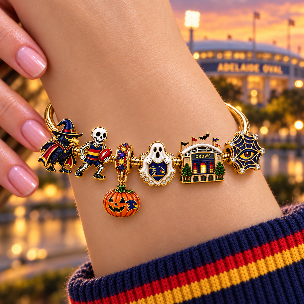 ADLC Gold Charm Bracelet Set NHVH