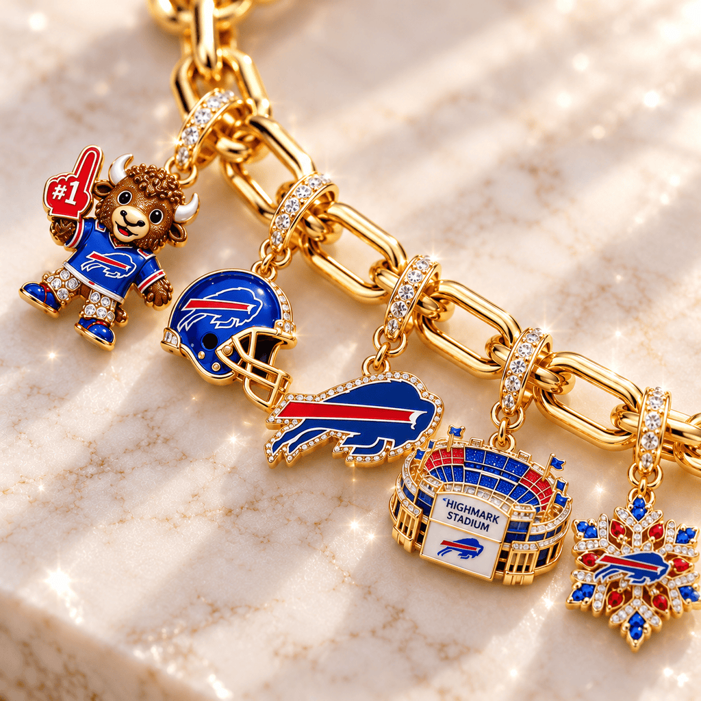 BFBL Gold Charm Bracelet Set BMD