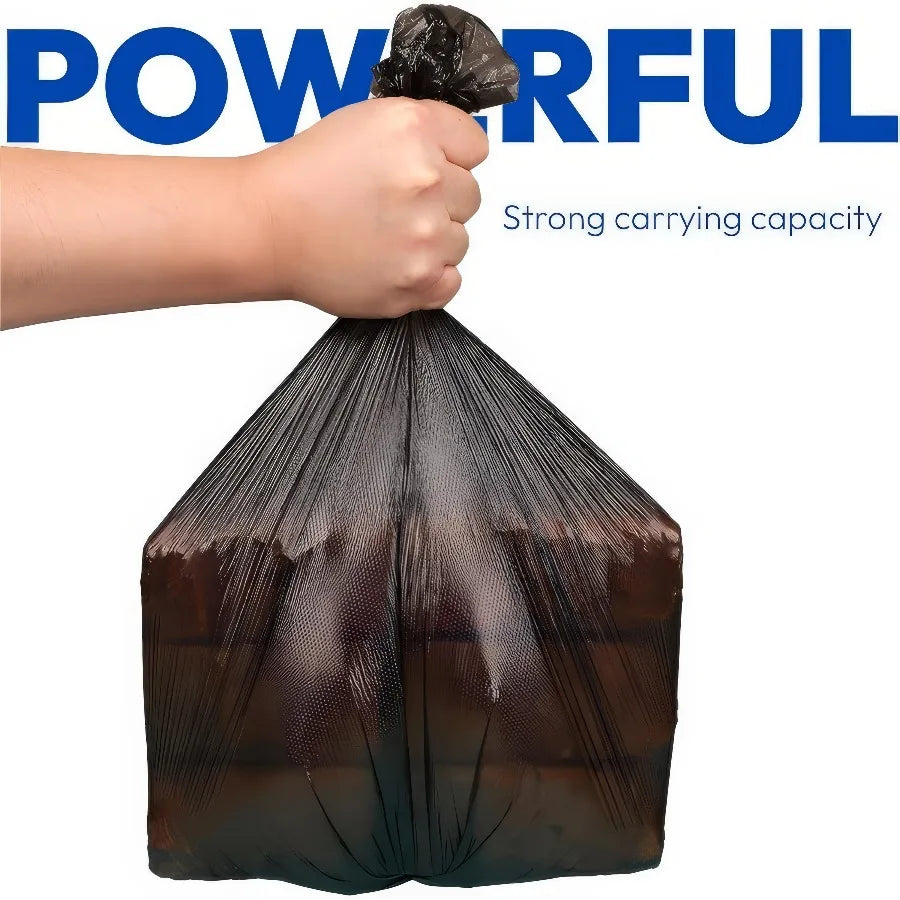 100/200/300 Black Garbage Bags, Wear-resistant and Durable, Disposable Portable Garbage Bags, Are Essential Household Items