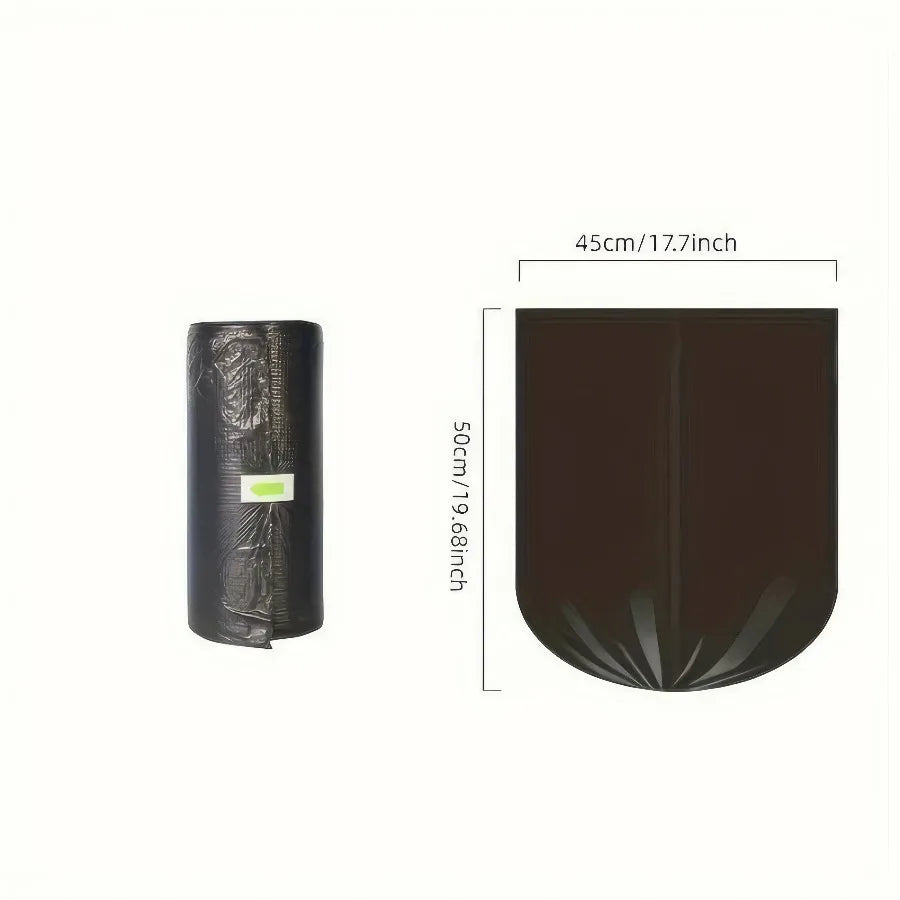 100/200/300 Black Garbage Bags, Wear-resistant and Durable, Disposable Portable Garbage Bags, Are Essential Household Items
